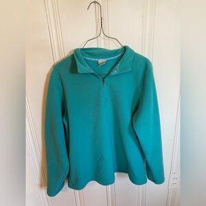 Vintage L.L. Bean Pullover 1/4 Zip Size L Winter Jacket Y2K Outdoors Gorpcore